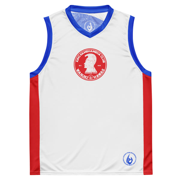 Recycled unisex basketball jersey
