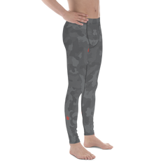 Men's Grey Camo Leggings