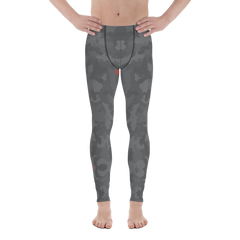 Men's Grey Camo Leggings