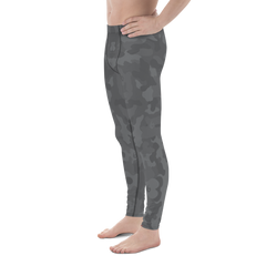 Men's Grey Camo Leggings